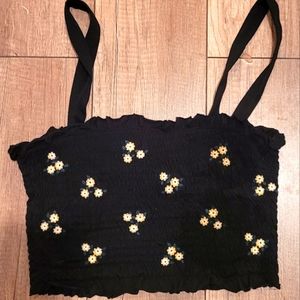 Floral Stretch Bustier